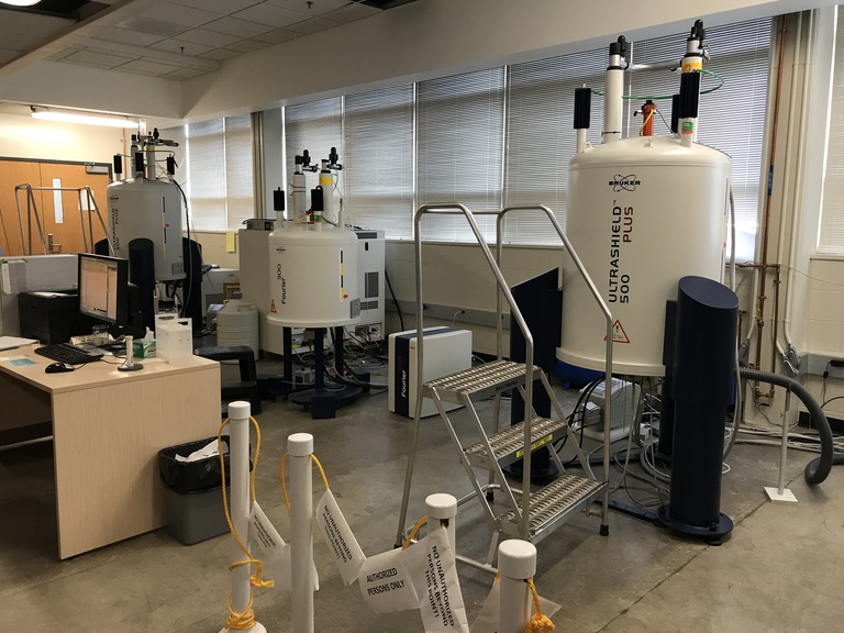 NMR Facility showing 3 NMRs